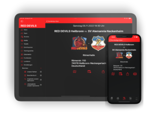 RED DEVILS App für iPhone und iPad
